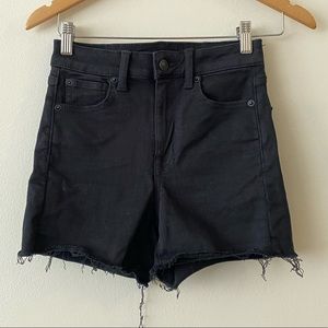 American Eagle super high rise shorts